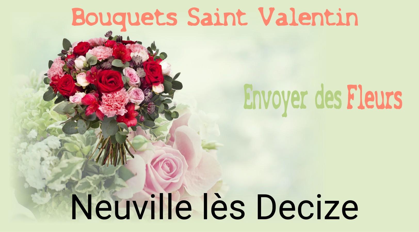 Roses de Saint-Valentin livrées à Neuville-lès-Decize